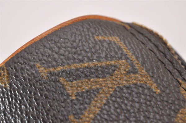 Authentic Louis Vuitton Monogram Trousse Ronde Pen Case Pouch M47630 Junk 4093I