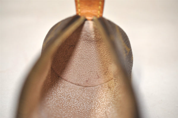 Authentic Louis Vuitton Monogram Trousse Ronde Pen Case Pouch M47630 Junk 4093I