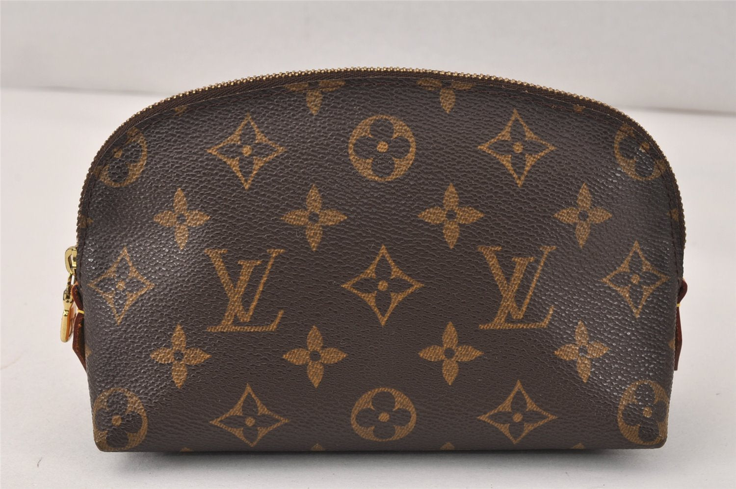 Authentic Louis Vuitton Monogram Pochette Cosmetic Pouch M47515 LV 4093K