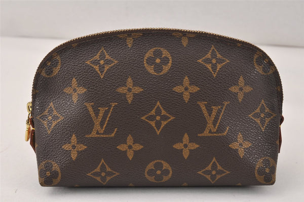 Authentic Louis Vuitton Monogram Pochette Cosmetic Pouch M47515 LV 4093K