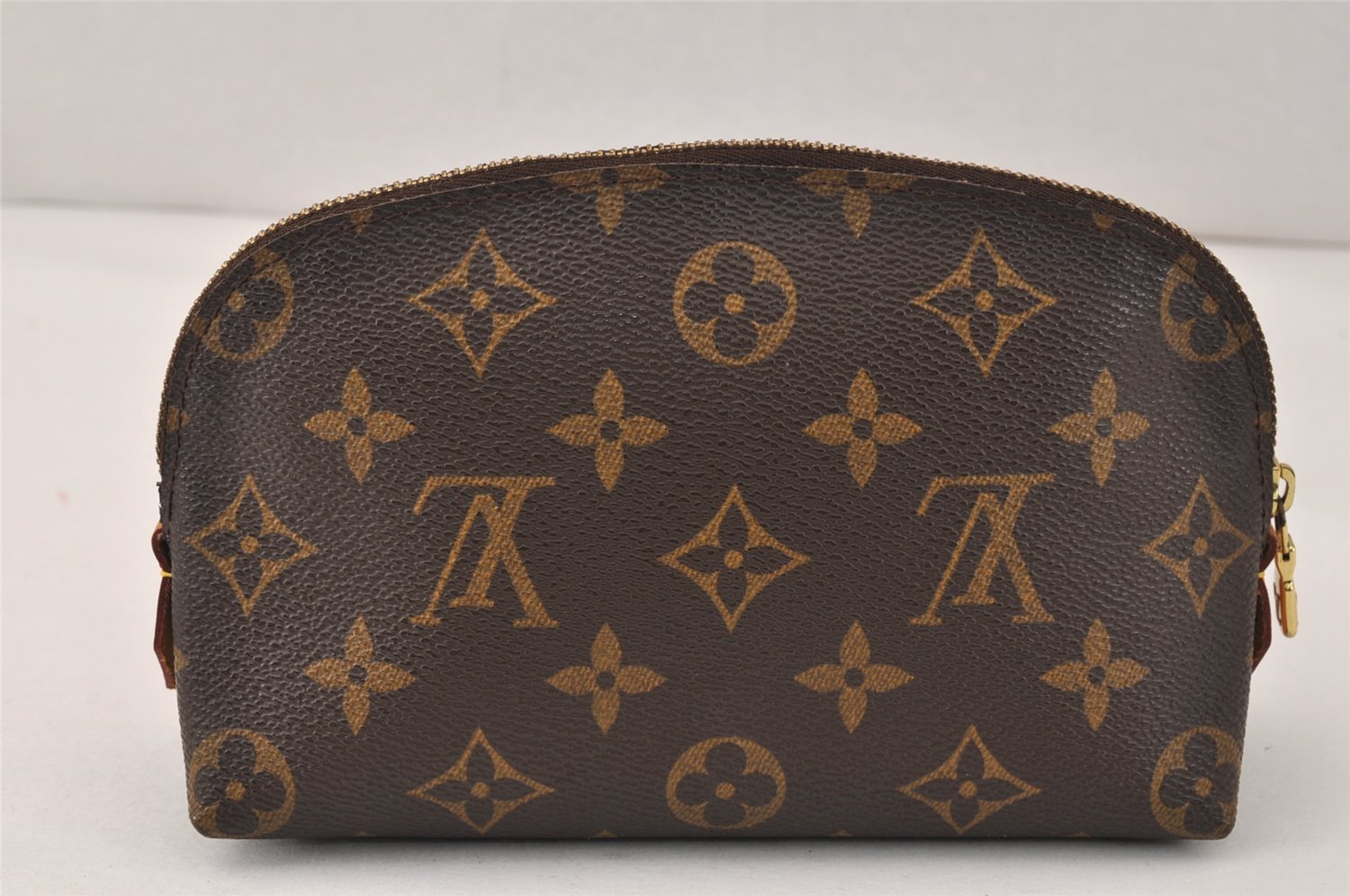 Authentic Louis Vuitton Monogram Pochette Cosmetic Pouch M47515 LV 4093K