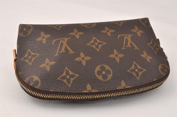 Authentic Louis Vuitton Monogram Pochette Cosmetic Pouch M47515 LV 4093K