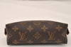 Authentic Louis Vuitton Monogram Pochette Cosmetic Pouch M47515 LV 4093K