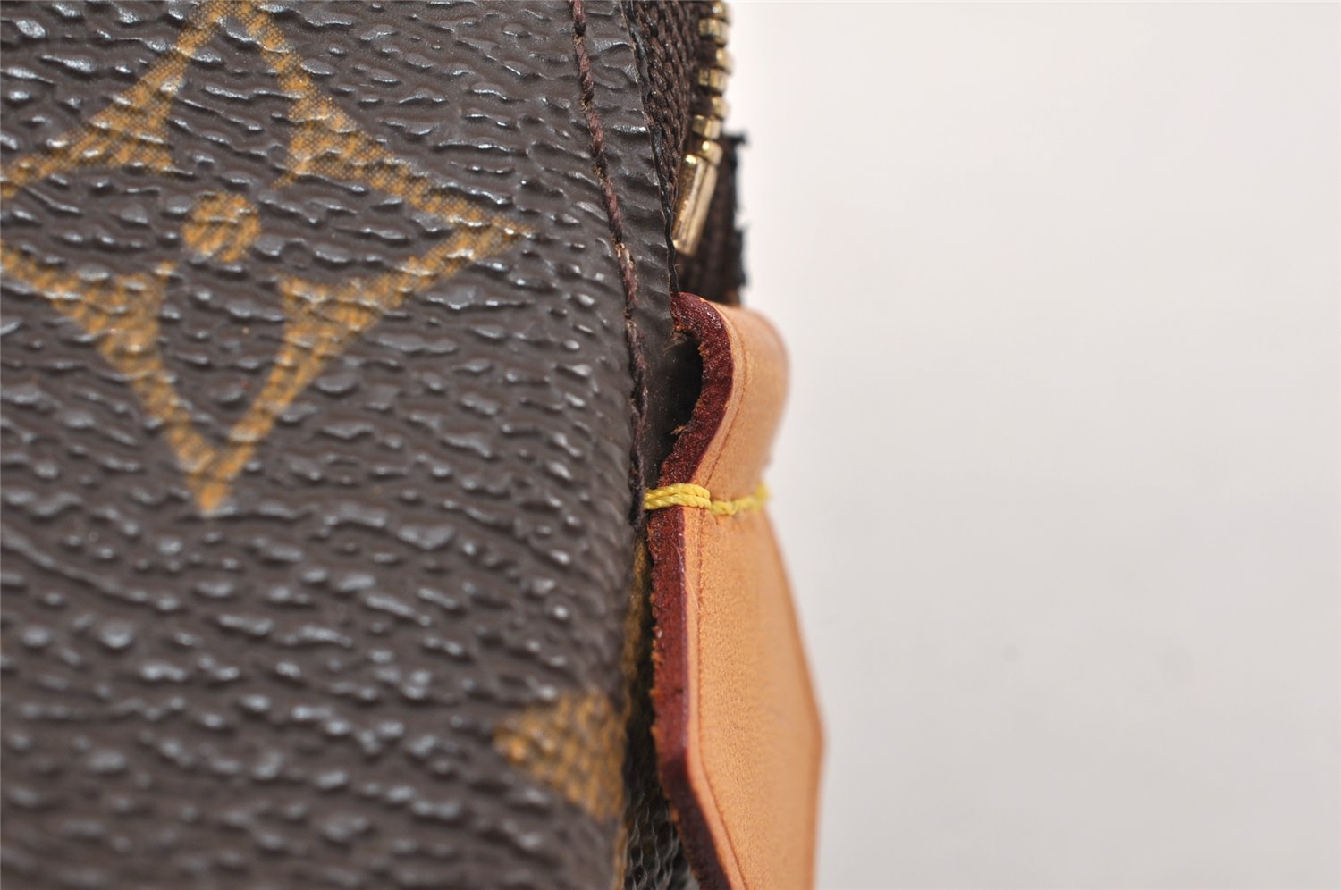 Authentic Louis Vuitton Monogram Pochette Cosmetic Pouch M47515 LV 4093K