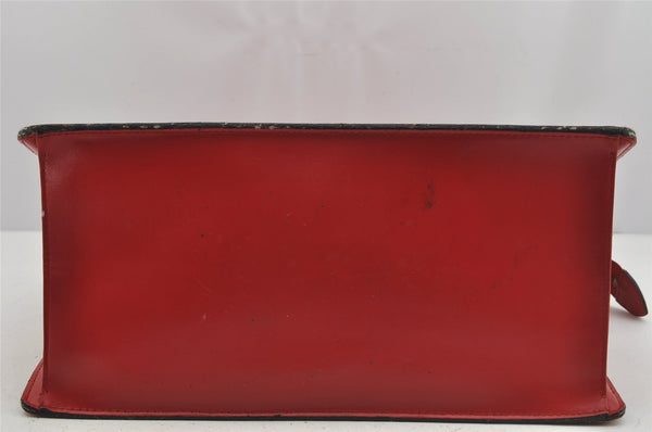 Authentic Louis Vuitton Epi Riviera Hand Bag Red M48187 LV Junk 4094J