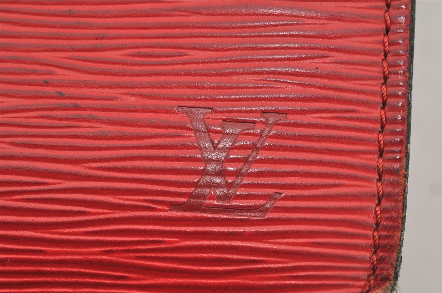 Authentic Louis Vuitton Epi Riviera Hand Bag Red M48187 LV Junk 4094J