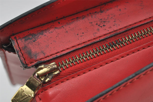 Authentic Louis Vuitton Epi Riviera Hand Bag Red M48187 LV Junk 4094J