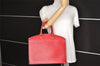 Authentic Louis Vuitton Epi Riviera Hand Bag Red M48187 LV Junk 4094J