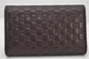 Authentic GUCCI Micro Guccissima Leather 6 Hooks Key Case 278633 Brown 4094K