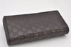 Authentic GUCCI Micro Guccissima Leather 6 Hooks Key Case 278633 Brown 4094K