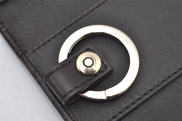 Authentic GUCCI Micro Guccissima Leather 6 Hooks Key Case 278633 Brown 4094K