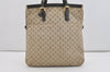Authentic Louis Vuitton Monogram Mini Francoise 2Way Tote Bag Khaki Beige 4095J