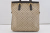 Authentic Louis Vuitton Monogram Mini Francoise 2Way Tote Bag Khaki Beige 4095J