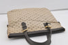 Authentic Louis Vuitton Monogram Mini Francoise 2Way Tote Bag Khaki Beige 4095J