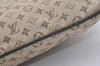 Authentic Louis Vuitton Monogram Mini Francoise 2Way Tote Bag Khaki Beige 4095J