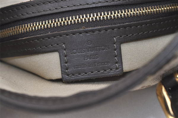 Authentic Louis Vuitton Monogram Mini Francoise 2Way Tote Bag Khaki Beige 4095J