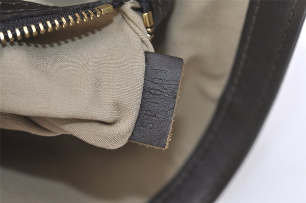 Authentic Louis Vuitton Monogram Mini Francoise 2Way Tote Bag Khaki Beige 4095J