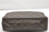 Auth Louis Vuitton Monogram Trousse Toilette 28 Clutch Hand Bag Old Model 4095K