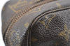 Auth Louis Vuitton Monogram Trousse Toilette 28 Clutch Hand Bag Old Model 4095K