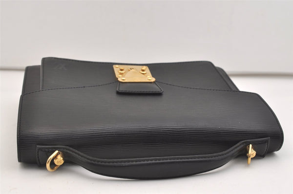 Authentic Louis Vuitton Epi Monceau 2Way Shoulder Hand Bag Black M52122 LV 4096J