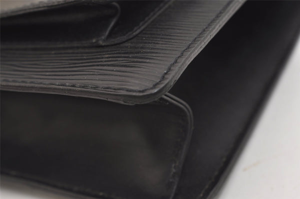 Authentic Louis Vuitton Epi Monceau 2Way Shoulder Hand Bag Black M52122 LV 4096J