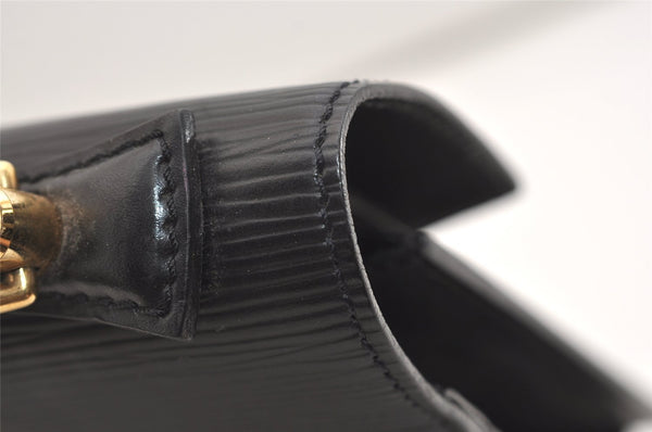 Authentic Louis Vuitton Epi Monceau 2Way Shoulder Hand Bag Black M52122 LV 4096J