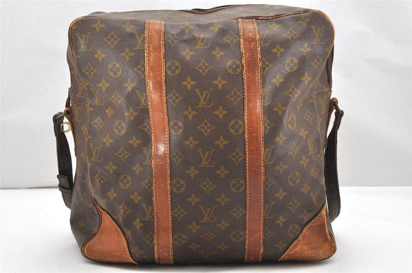 Auth Louis Vuitton Monogram Grand Marceau Shoulder Cross Bag Old Model LV 4096K