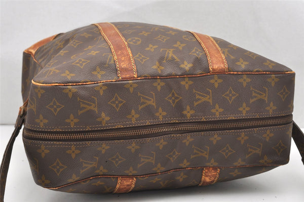 Auth Louis Vuitton Monogram Grand Marceau Shoulder Cross Bag Old Model LV 4096K