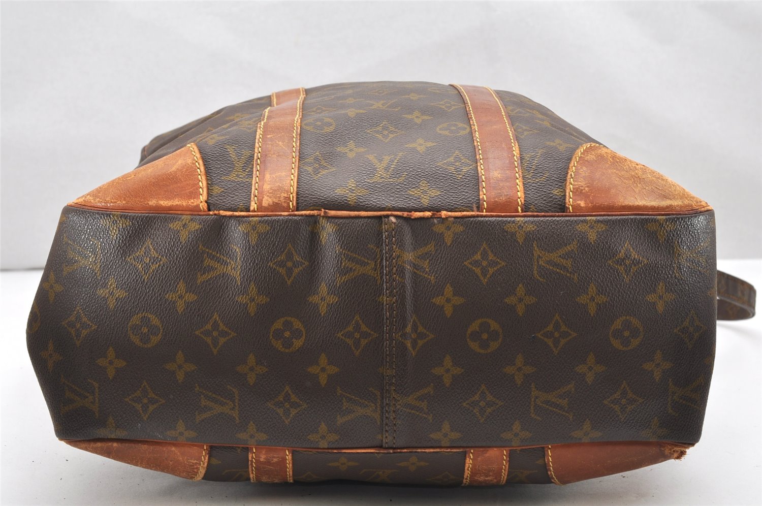 Auth Louis Vuitton Monogram Grand Marceau Shoulder Cross Bag Old Model LV 4096K