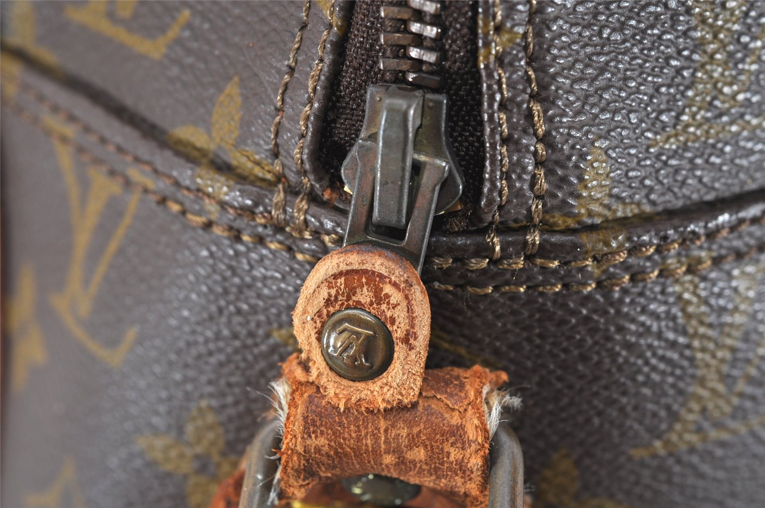 Auth Louis Vuitton Monogram Grand Marceau Shoulder Cross Bag Old Model LV 4096K