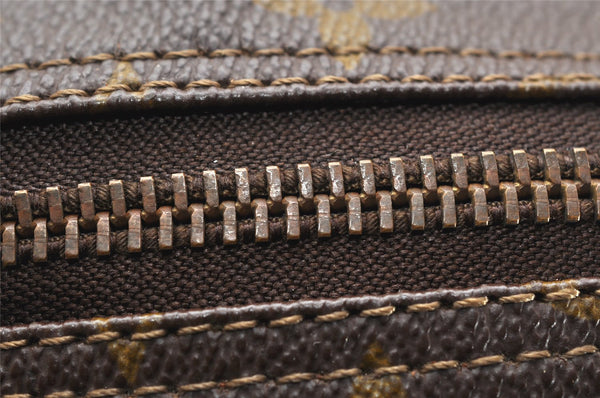 Auth Louis Vuitton Monogram Grand Marceau Shoulder Cross Bag Old Model LV 4096K