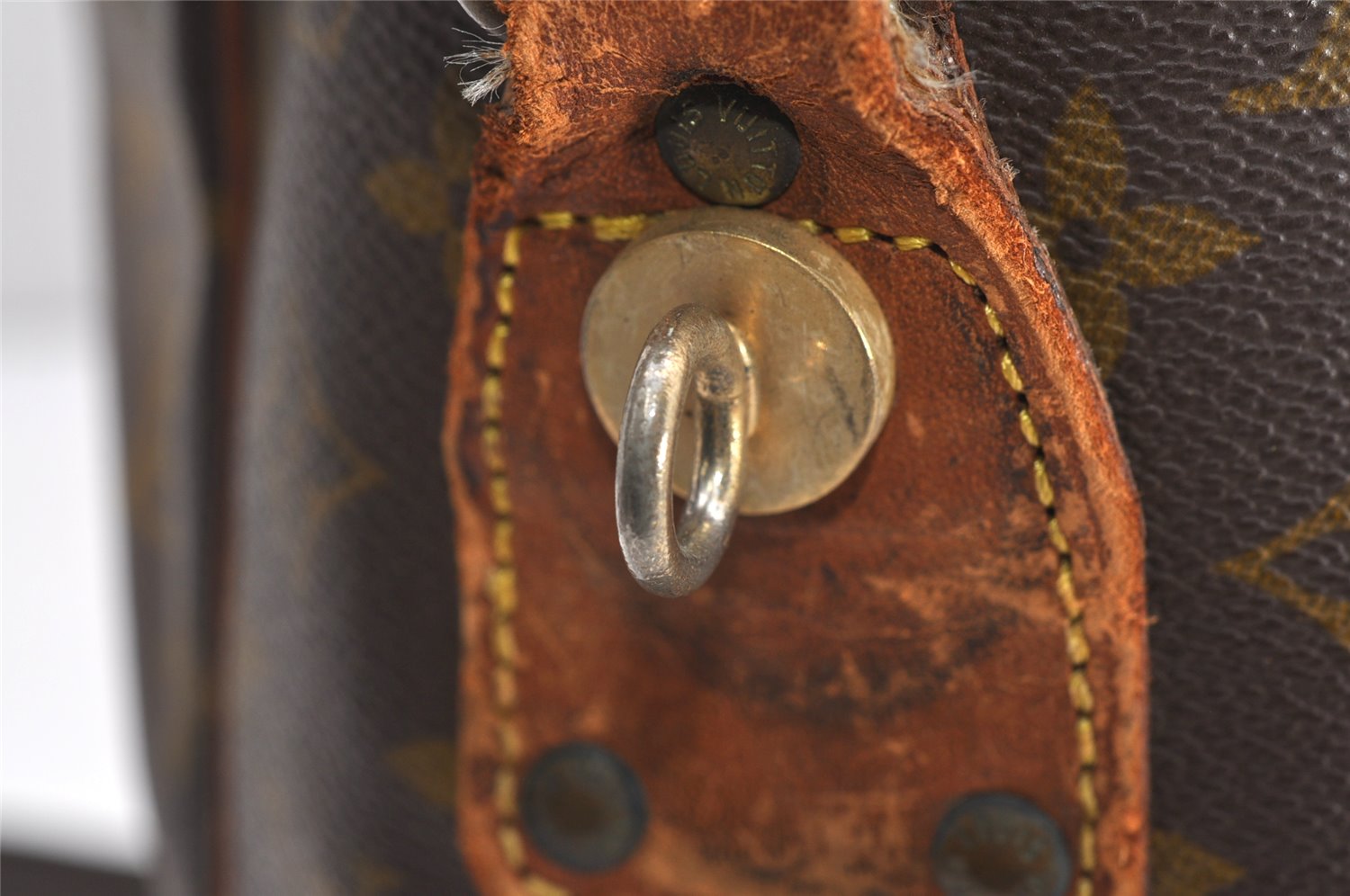 Auth Louis Vuitton Monogram Grand Marceau Shoulder Cross Bag Old Model LV 4096K