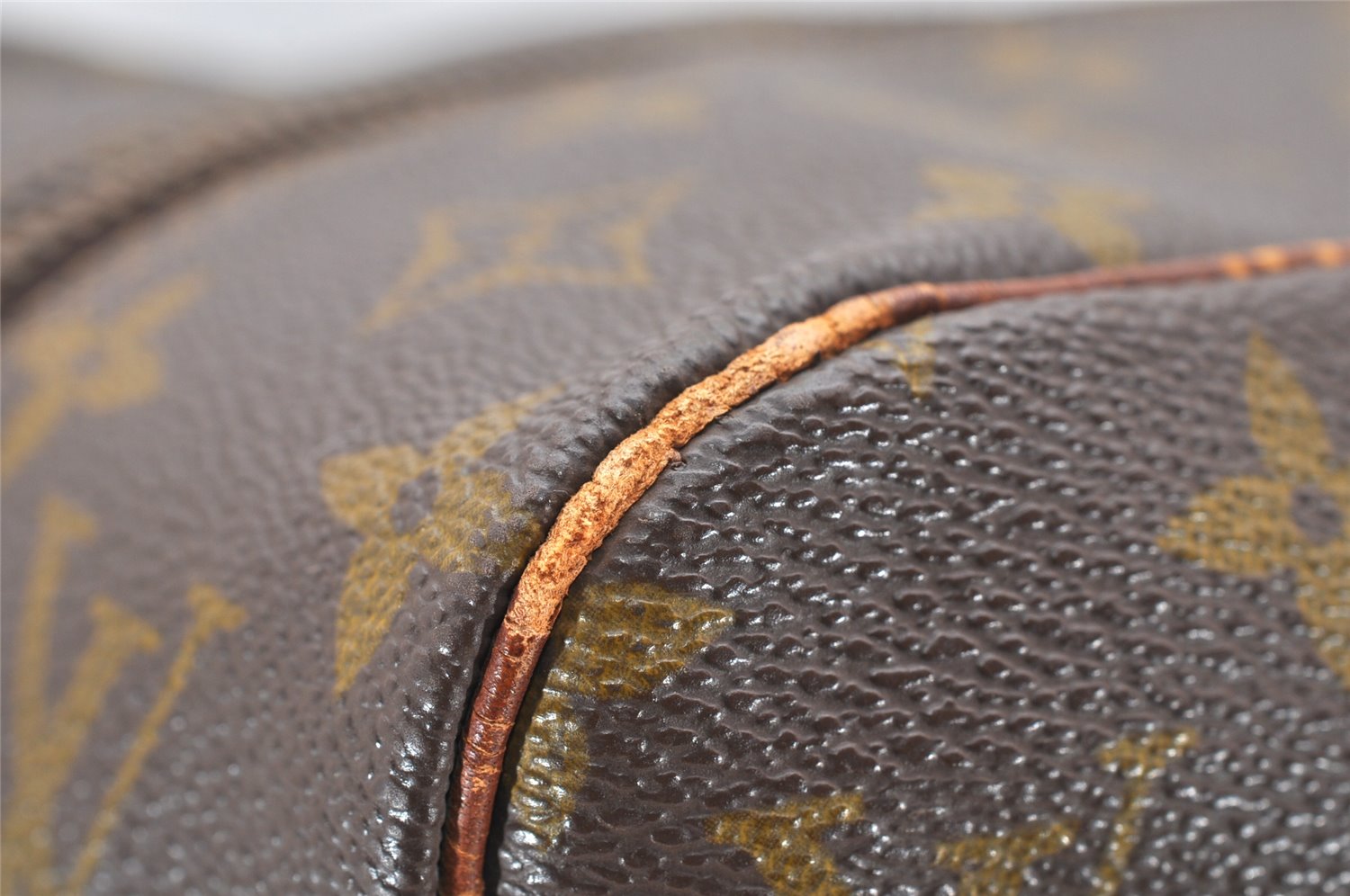 Auth Louis Vuitton Monogram Grand Marceau Shoulder Cross Bag Old Model LV 4096K