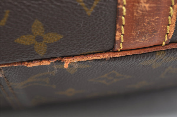 Auth Louis Vuitton Monogram Grand Marceau Shoulder Cross Bag Old Model LV 4096K