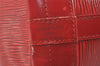 Authentic Louis Vuitton Epi Noe Shoulder Drawstring Bag Red M44007 LV 4097J