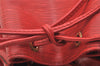 Authentic Louis Vuitton Epi Noe Shoulder Drawstring Bag Red M44007 LV 4097J