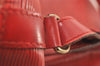 Authentic Louis Vuitton Epi Noe Shoulder Drawstring Bag Red M44007 LV 4097J