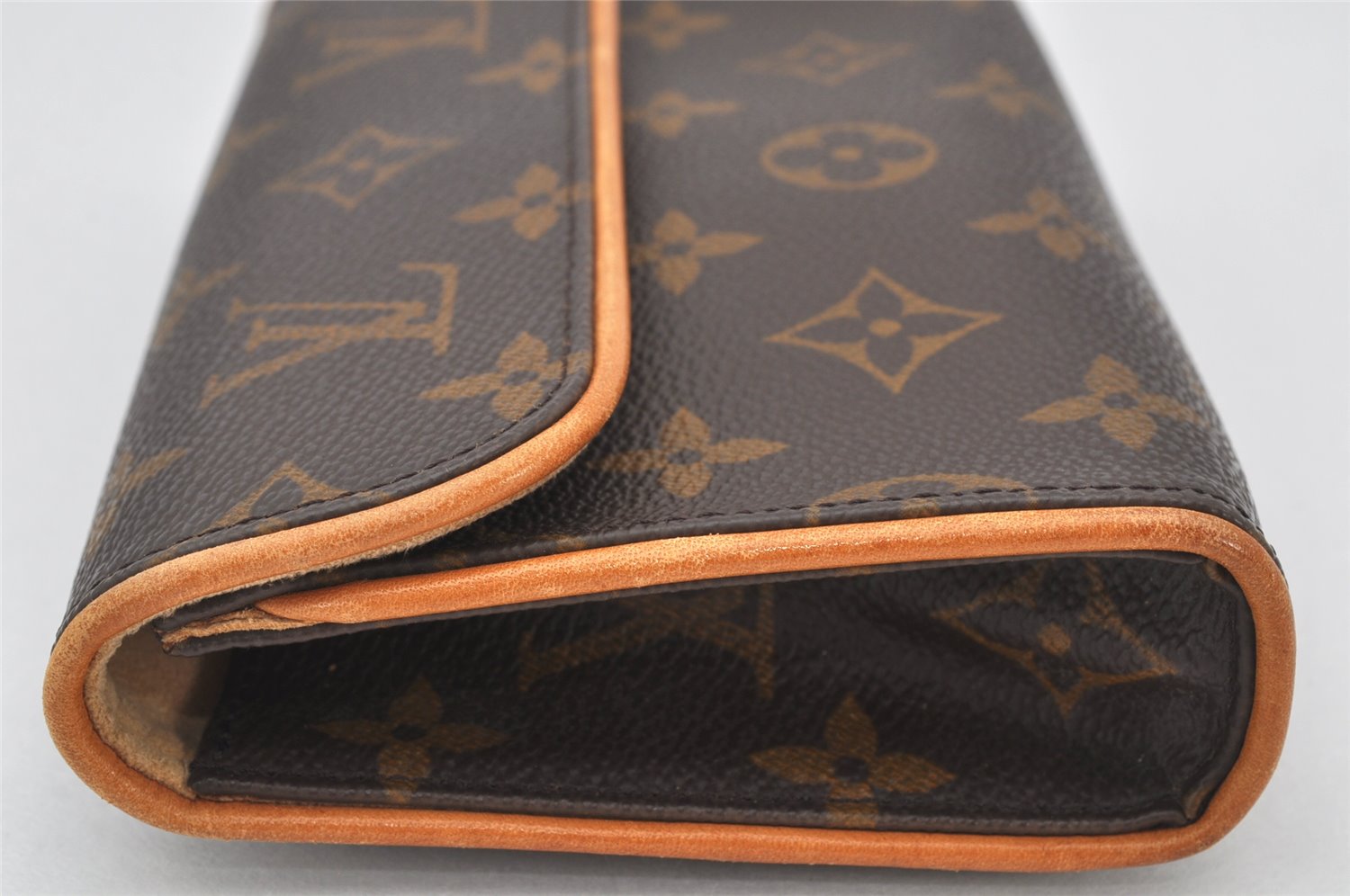 Auth Louis Vuitton Monogram Pochette Florentine Pouch Waist Bag M51855 LV 4097K