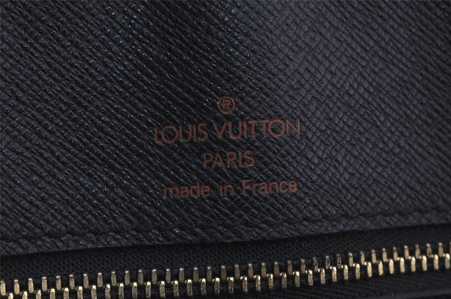 Authentic Louis Vuitton Epi Porte Documents Voyage Briefcase M41144 Blue 4098J