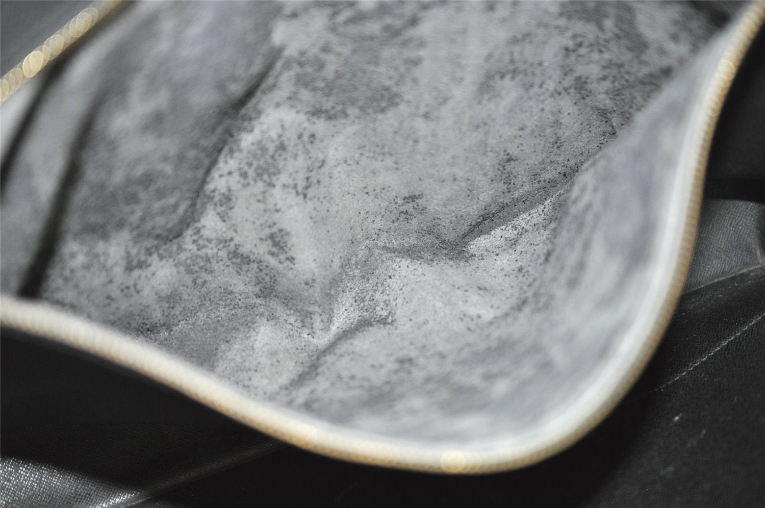 Authentic Louis Vuitton Epi Porte Documents Voyage Briefcase M41144 Blue 4098J