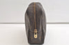 Auth Louis Vuitton Monogram Trousse Toilette 23 Clutch Hand Bag M47524 LV 4098K