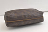Auth Louis Vuitton Monogram Trousse Toilette 23 Clutch Hand Bag M47524 LV 4098K