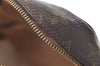 Auth Louis Vuitton Monogram Trousse Toilette 23 Clutch Hand Bag M47524 LV 4098K