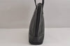 Authentic GUCCI Vintage Shoulder Tote Bag Leather 0021122 Black 4099J
