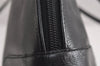 Authentic GUCCI Vintage Shoulder Tote Bag Leather 0021122 Black 4099J