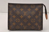 Auth Louis Vuitton Monogram Poche Toilette 19 M47544 Cosmetics Pouch Junk 4099K