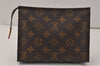 Auth Louis Vuitton Monogram Poche Toilette 19 M47544 Cosmetics Pouch Junk 4099K
