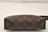Auth Louis Vuitton Monogram Poche Toilette 19 M47544 Cosmetics Pouch Junk 4099K