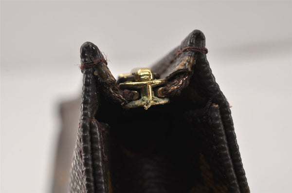 Auth Louis Vuitton Monogram Poche Toilette 19 M47544 Cosmetics Pouch Junk 4099K