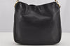 Authentic GUCCI Bamboo 2Way Hand Shoulder Bag Leather 0011638 Black Junk 4100J
